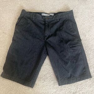 Icebreaker Merino Wool Blend Shorts, Women’s 32 Dark Grey, Numerous Pockets